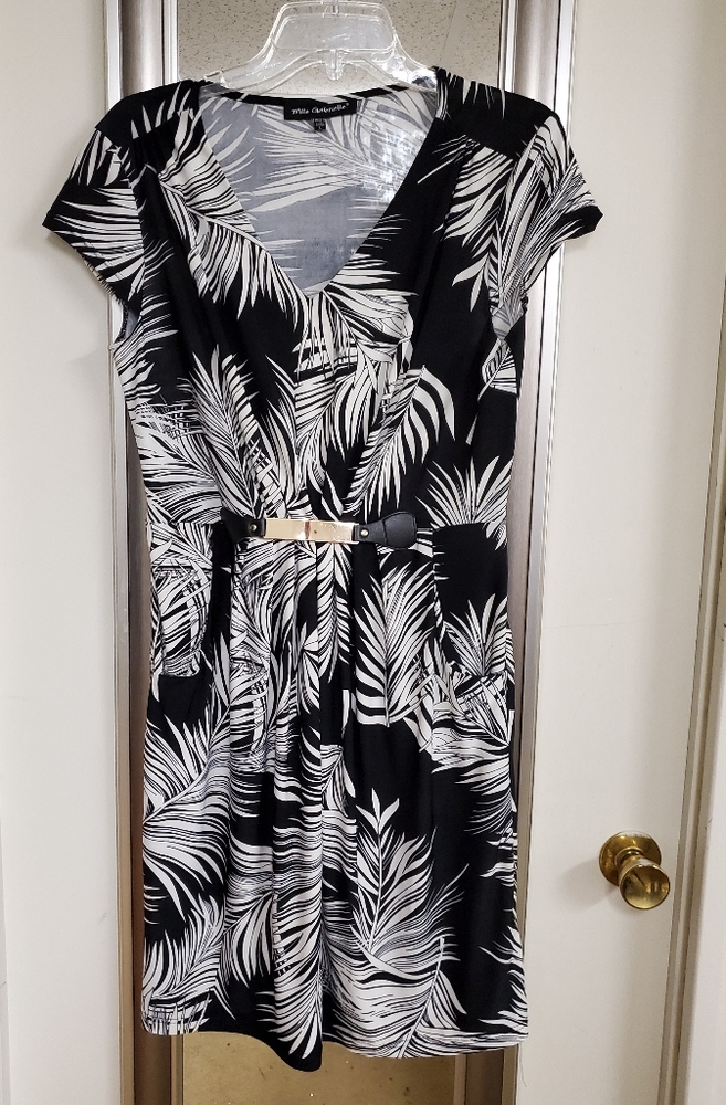 Black and White Dress